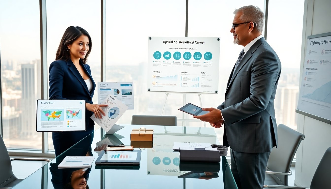 upskilling reskilling enhancing career fightingforfutures